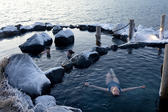 Hvammsvík Hot Springs - Iceland