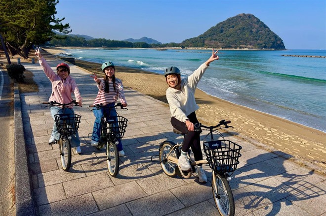Hagi Samurai Town Cycling