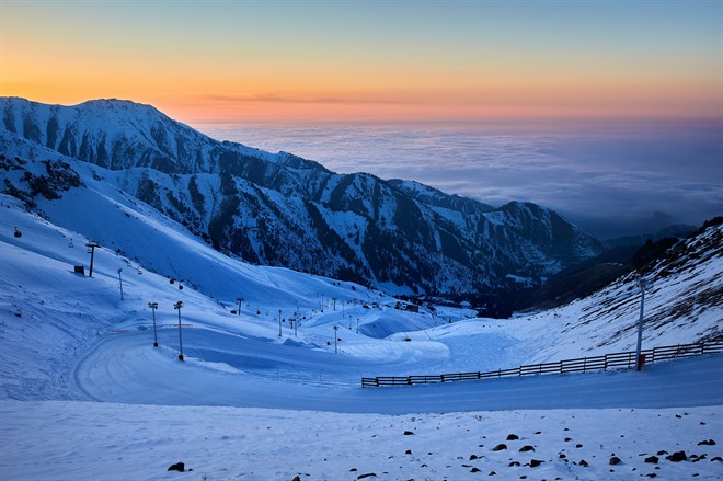 Shymbulak, Kazakhstan 