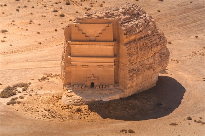 Desert tomb