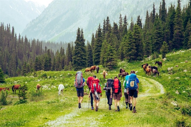 Hiking in Kyrgyzstan