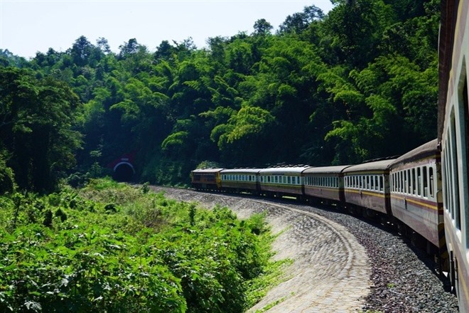 Train travel in Thailand