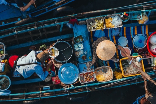 Cai Rang Floating Market