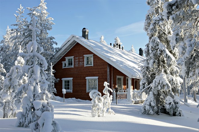 Ounasvaaran Lakituvat Log Cabin - Lapland