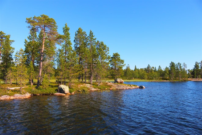 Inari lake - Lapland