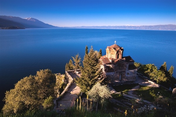 View over Lake Ohrid