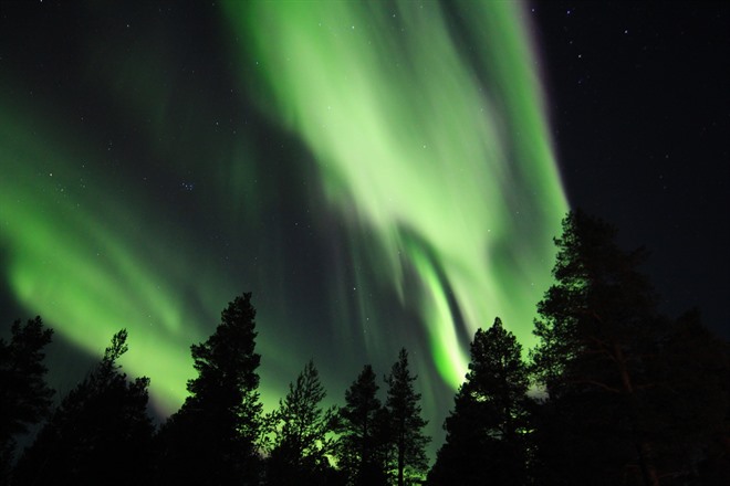Northern Lights in northern Norway
