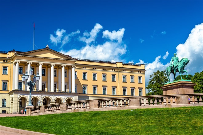 Oslo's Royal Palace, Norway