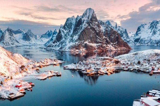 Lofoten village