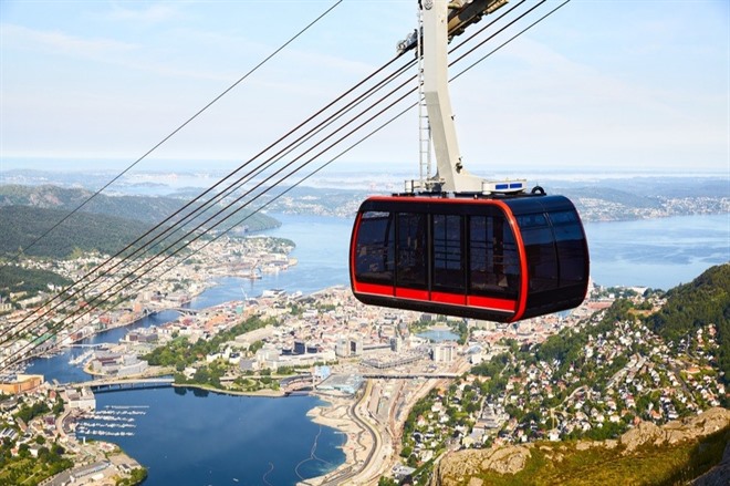 ARRIVE IN BERGEN & FLY HOME