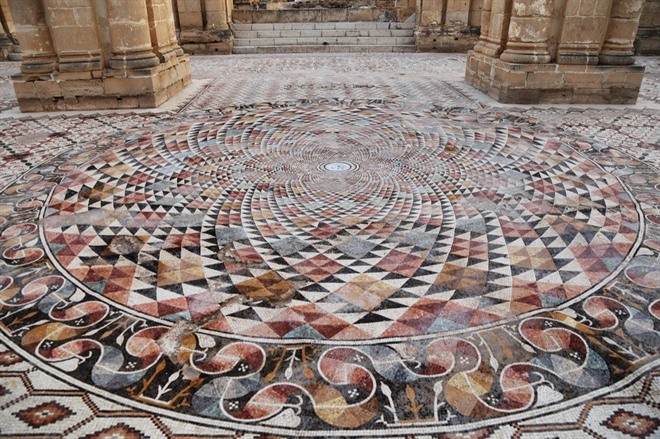 Impressive Mosaics, Hisham's Palace, Jericho