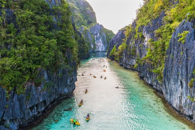 Twin Lagoon, Palawan