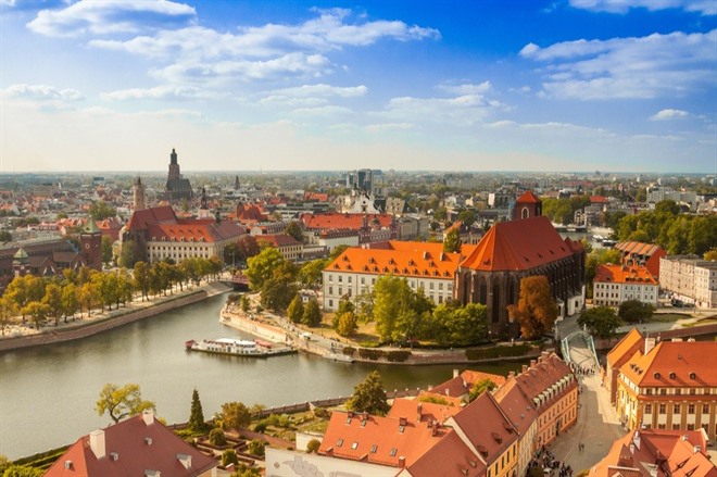 Old town of Wroclaw