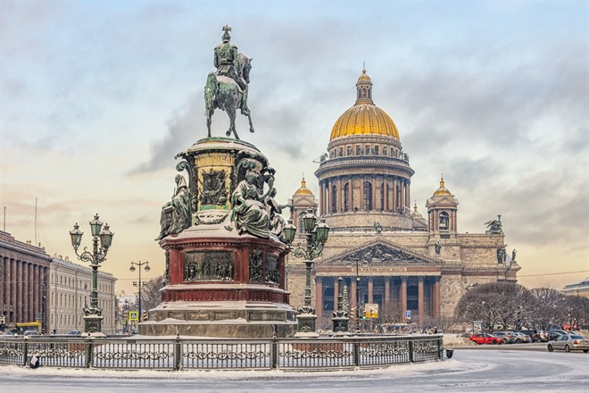 The Monument to Nicholas I, St Petersburg
