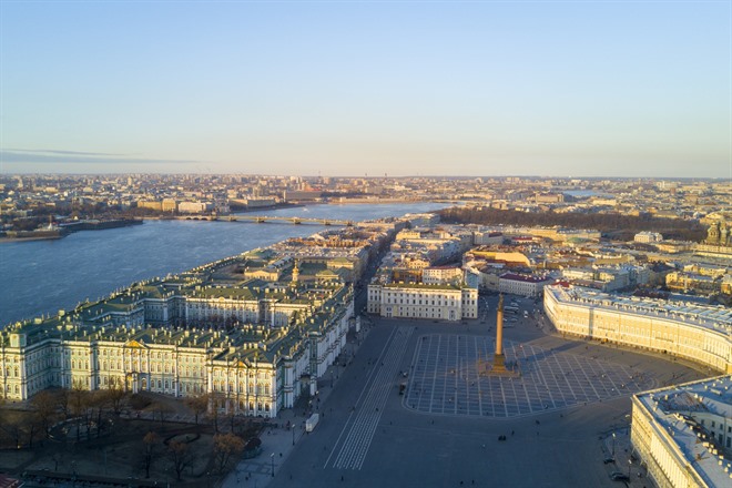 View of Palace Square - St Petersburg