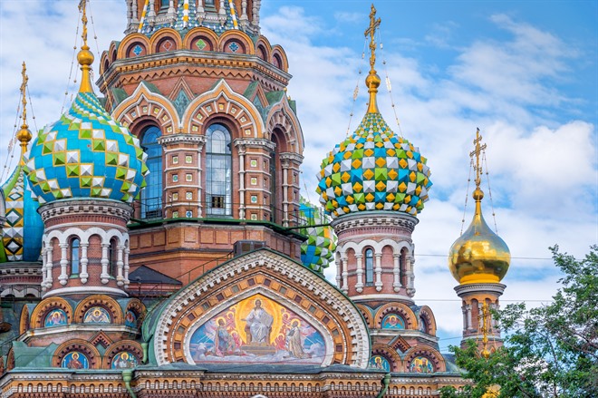 The Church of the Saviour on Spilled Blood, St Petersburg