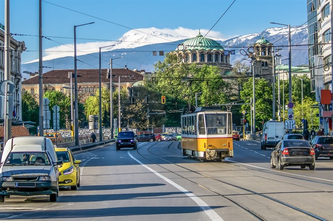 Sofia cityscape