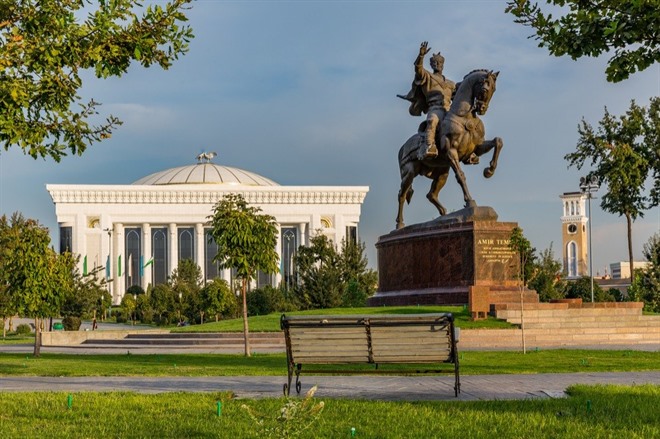 Depart Tashkent