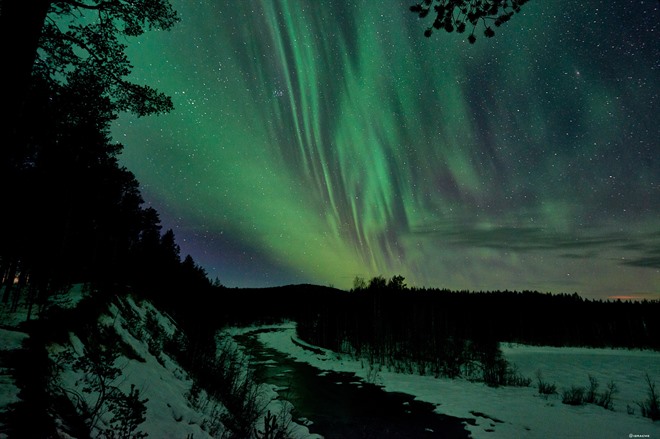 Northern Lights from Arctic Retreat
