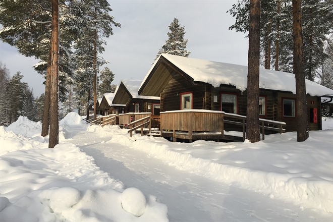 Cabins at Sörbyn Lodge