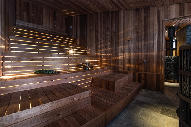 Arctic Bath sauna. Photo credit: Daniel Holmgren