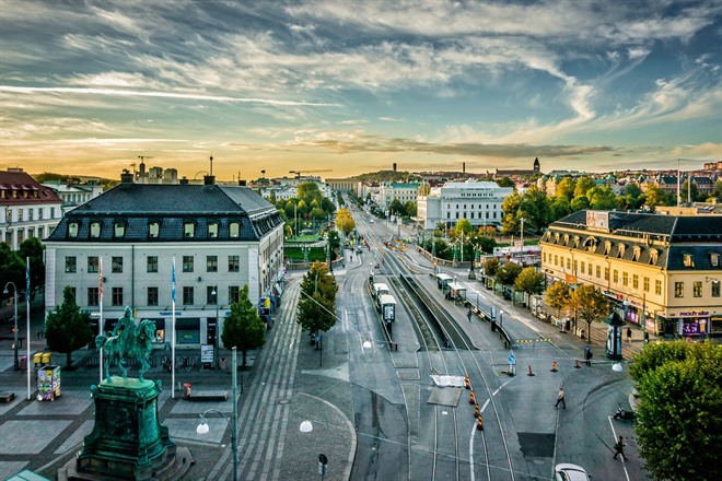Gothenburg cityscape