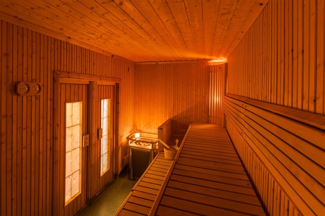 Melderstein Manor's fabulous sauna © Per Markstrom, Melderstein Manor