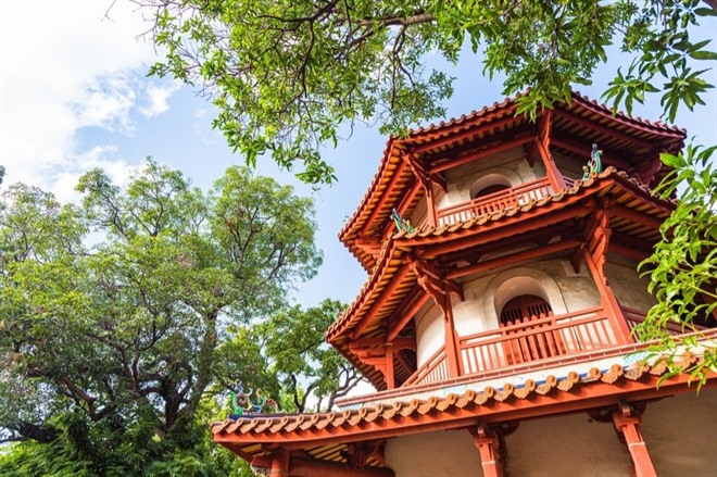 Wenchang Pavilion in the Confucius Temple in Tainan, Taiwan
