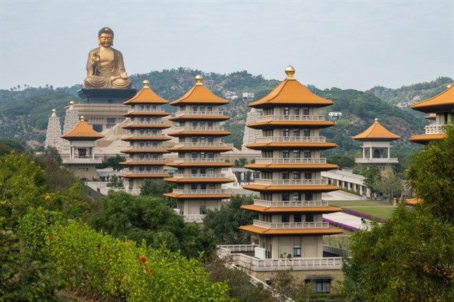 Fo Guang Shan Buddha Museum in Kaohsiung, Taiwan.