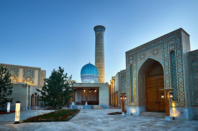 Samarkand Boqiy Shahar Registan public square