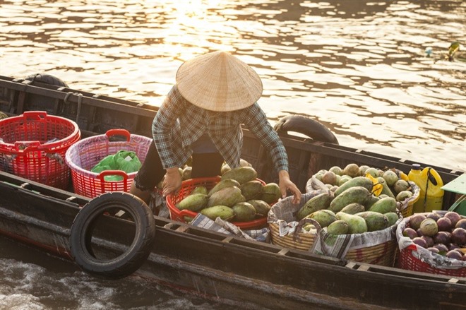 Cai Rang Floating Market