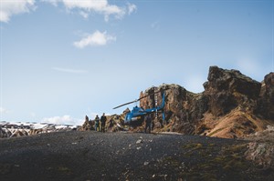 Helicopter tour