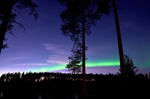 aurora sky at Arctic Retreat