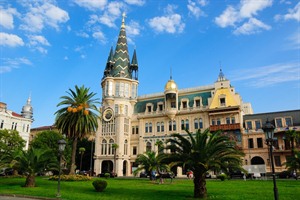 Europe Square in Batumi - Georgia