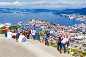 Mt. Floyen viewpoint