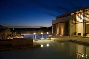 Blue Lagoon at night