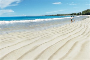 Taking a stroll along Ngapali Beach