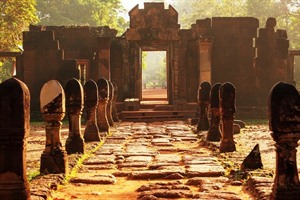 Sunrise at Koh Ker