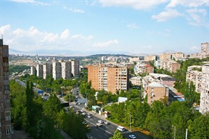 Square in the centre of Yerevan