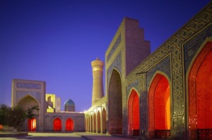 Bukhara at night