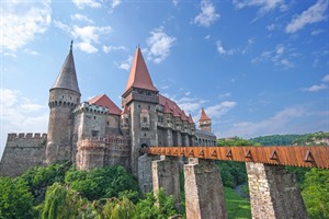 Corvin castle in Hunedoara - Romania