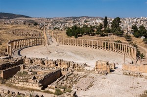 Roman ruins of Jerash