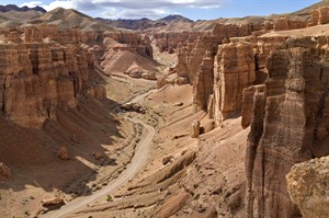 Charyn Canyon in Kazakhstan