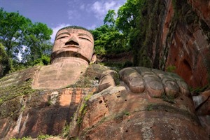The Giant Buddha in Leshan