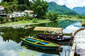 Boats in Virpazar