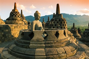 Borobudur, Java