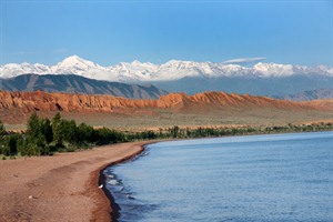 The Issyk-Kul Lake