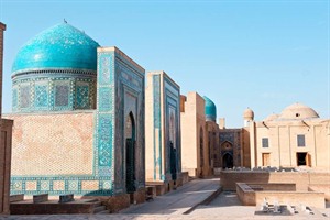Shakhi-Zinda Necropolis in Samarkand