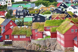 The harbour in Torshavn