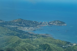 Port Moresby from the air